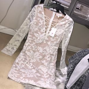 NEW WITH TAGS short and sparkly dress! Trendy!!!